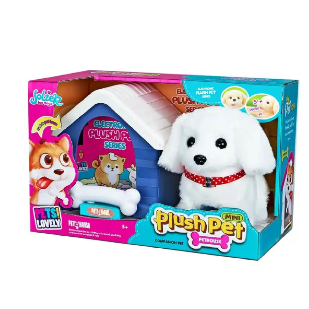 Plush Pet Mini – Electronic Puppy with Pet House